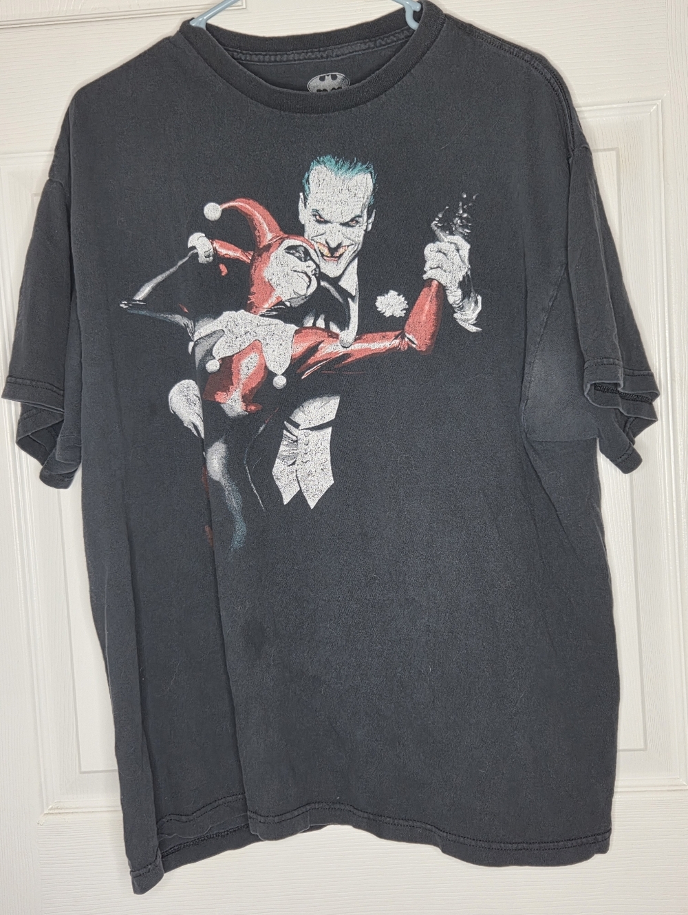 DC Comics Alex Ross Joker & Harley Quinn Dancing Tshirt Mens Size XL